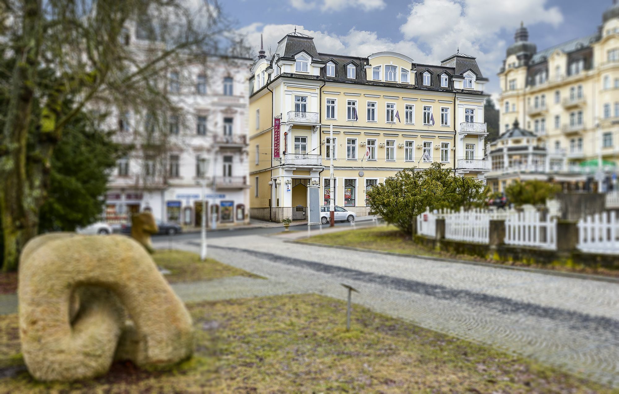 Apartments Central Park Marienbad Esterno foto